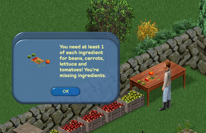 Sim Making Salad 2