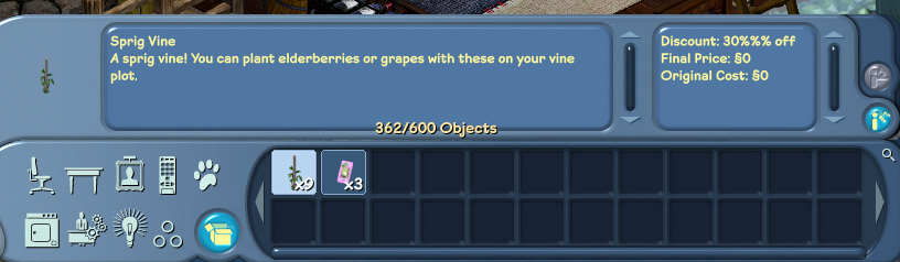 Sprig Seeds Inventory