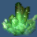 Green Magical Crystal