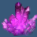 Purple Magical Crystal