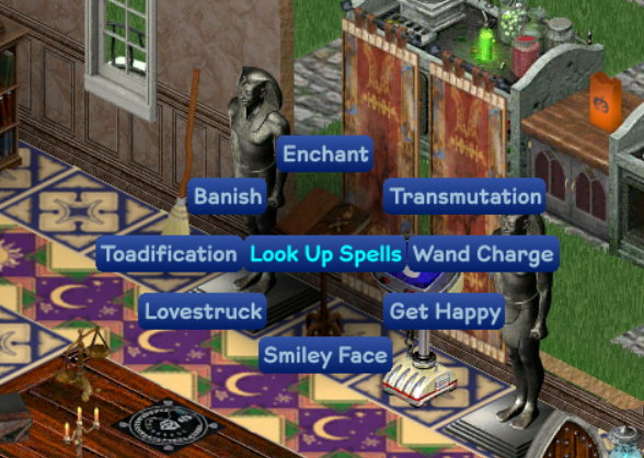 Spell Information Display