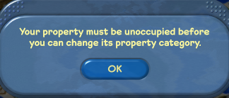 Property Unoccupied