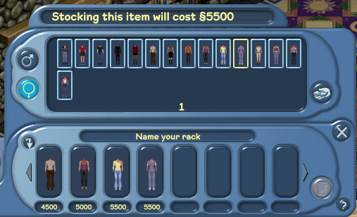 Clothing Rack Management