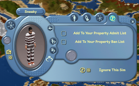 Ignore and Ban Options